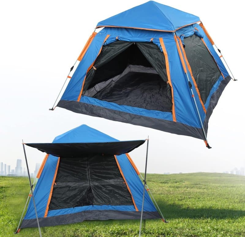 Automatic Camping Tent 2.15 x 1.55 x 1.90 CM ( 3-5 People )